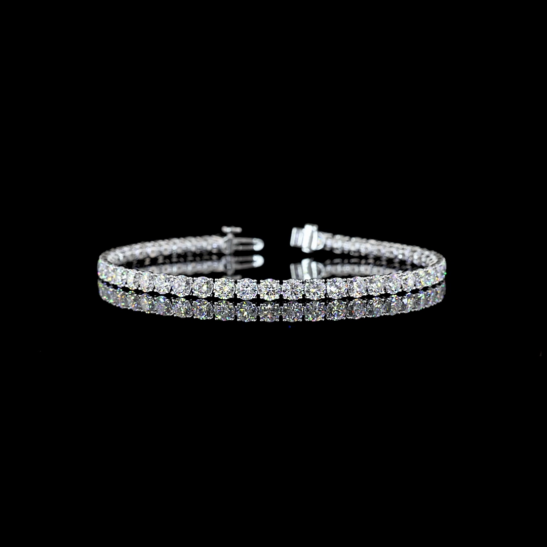 8ctw Prong Round Tennis Bracelet
