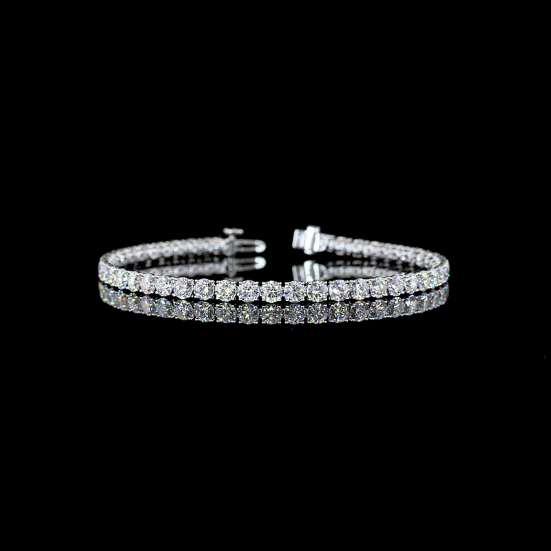 8ctw Prong Round Tennis Bracelet