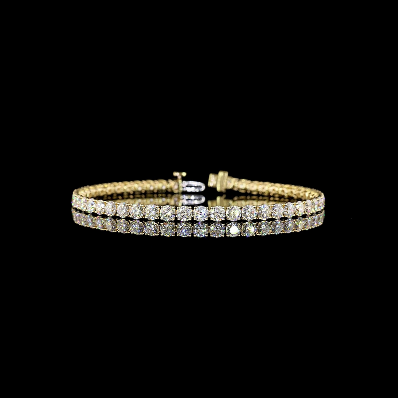 8ctw Prong Round Tennis Bracelet