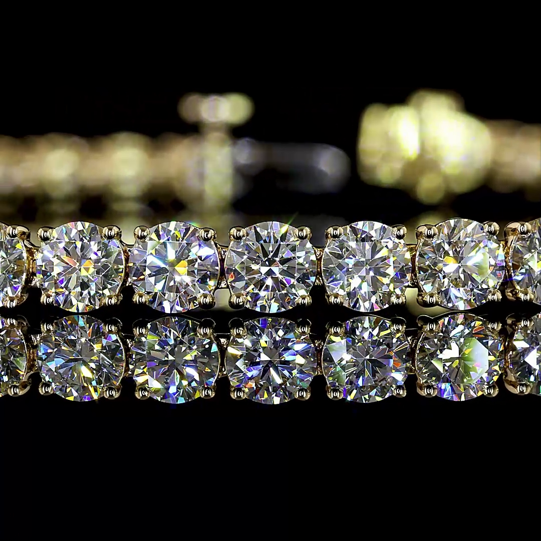 8ctw Prong Round Tennis Bracelet