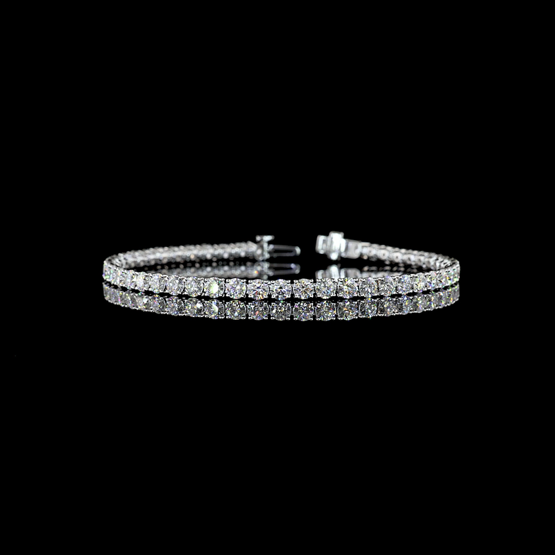 6ctw Prong Round Tennis Bracelet