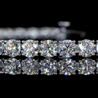 10ctw Prong Round Tennis Bracelet