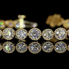 5ctw Bezel Round Tennis Bracelet