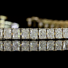 7ctw Prong Radiant Tennis Bracelet