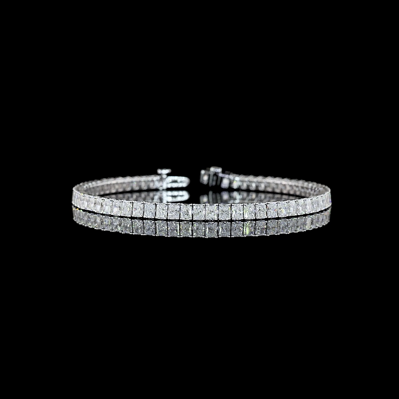 8ctw Prong Radiant Tennis Bracelet