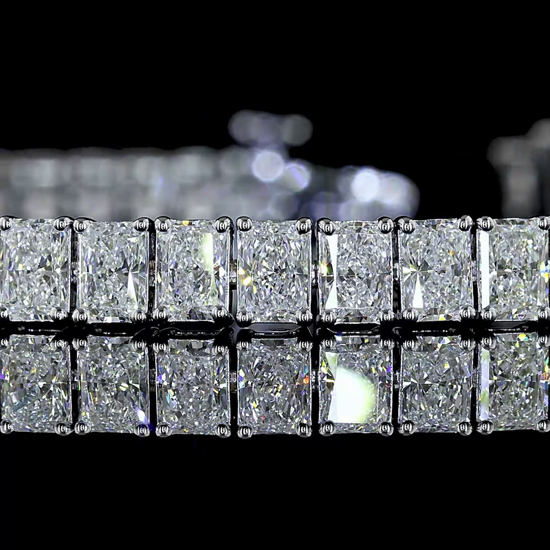 8ctw Prong Radiant Tennis Bracelet
