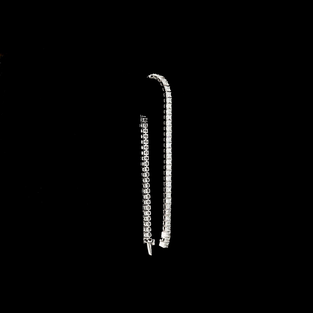 8ctw Prong Radiant Tennis Bracelet