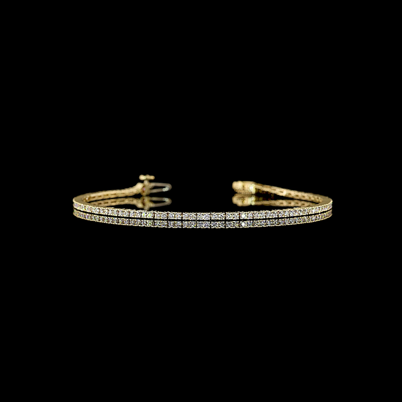 1ctw Prong Round Tennis Bracelet