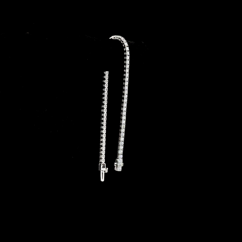 3ctw Prong Round Tennis Bracelet