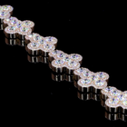 16ctw Prong Round Special Bracelet