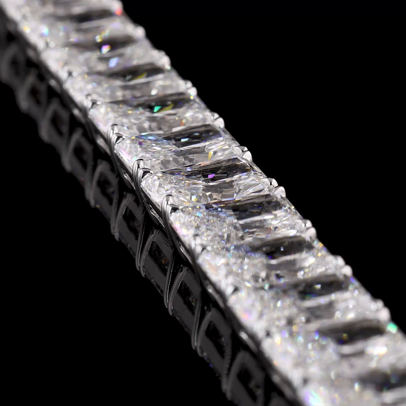 53ctw Prong Radiant Tennis Bracelet