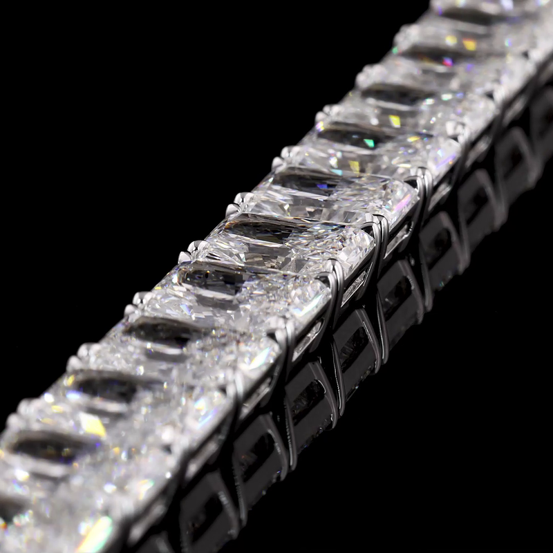 53ctw Prong Radiant Tennis Bracelet