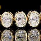 7ctw Bezel Oval Tennis Bracelet