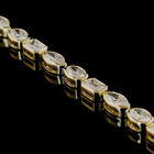 7ctw Bezel East West Emerald, Marquise & Oval Tennis Bracelet