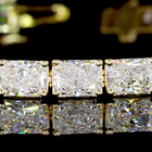 10ctw Prong East West Radiant Tennis Bracelet