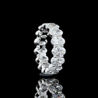 7-1/2ctw Oval Prong Diamond Eternity Band