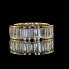 Baguette Lab Grown Diamond Channel Eternity Band (4ctw)