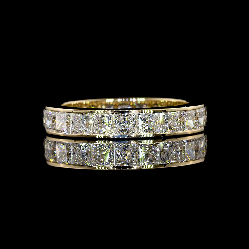 3ctw Princess Channel Diamond Eternity Band