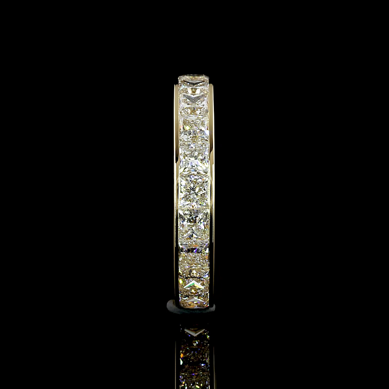 3ctw Princess Channel Diamond Eternity Band