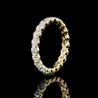 9ctw Prong Round Eternity Band