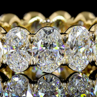 6ctw Oval Prong Diamond Eternity Band
