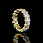 6ctw Oval Prong Diamond Eternity Band