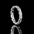 2ctw Bezel East West Radiant Eternity Band