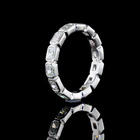 2ctw Bezel East West Radiant Eternity Band