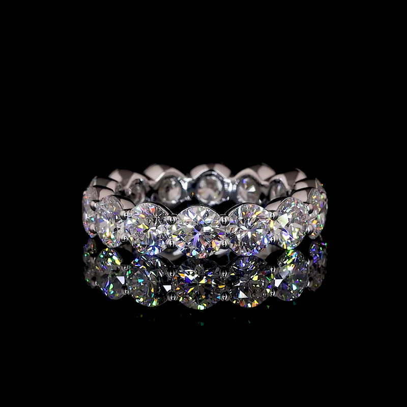 5ctw Round Prong Diamond Eternity Band