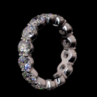 5ctw Round Prong Diamond Eternity Band
