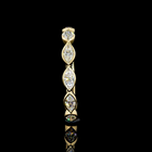 3/4ctw Bezel East West Marquise 3/4 Eternity Band