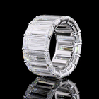28ctw Emerald Prong Diamond Eternity Band