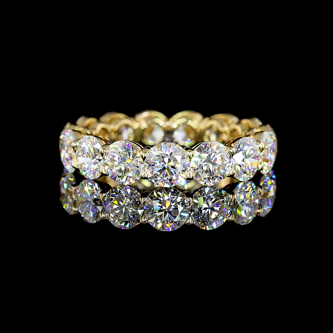 5ctw Round Prong Diamond Eternity Band