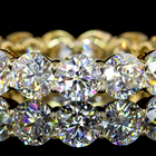 5ctw Round Prong Diamond Eternity Band
