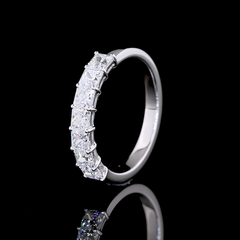 1ctw Prong Princess Seven Stone Band