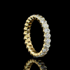 5ctw Prong Oval Eternity Band