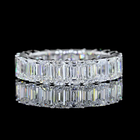 5ctw Emerald Prong Diamond Eternity Band
