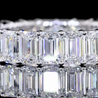 5ctw Emerald Prong Diamond Eternity Band