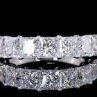 3ctw Prong Princess Seven Stone Band