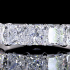 2ctw Prong Princess Seven Stone Band
