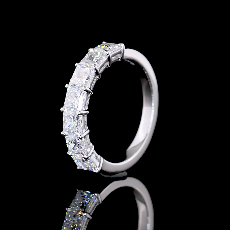 2ctw Prong Princess Seven Stone Band