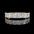 2ctw Prong Princess Seven Stone Band