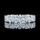 2ctw Prong Pear Eternity Band