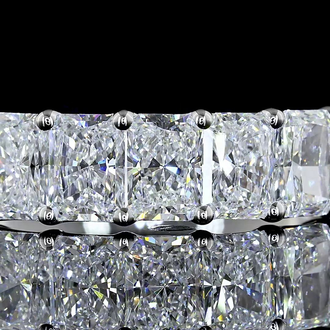 1ctw Prong Radiant Five Stone Band