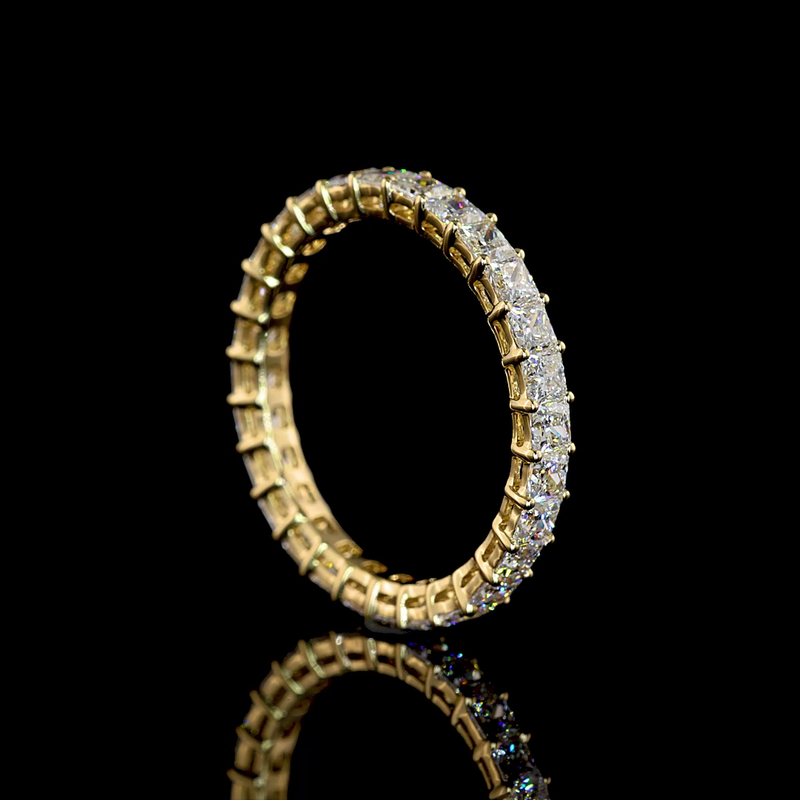2ctw Prong Princess Eternity Band