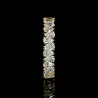 4ctw Prong Pear Eternity Band