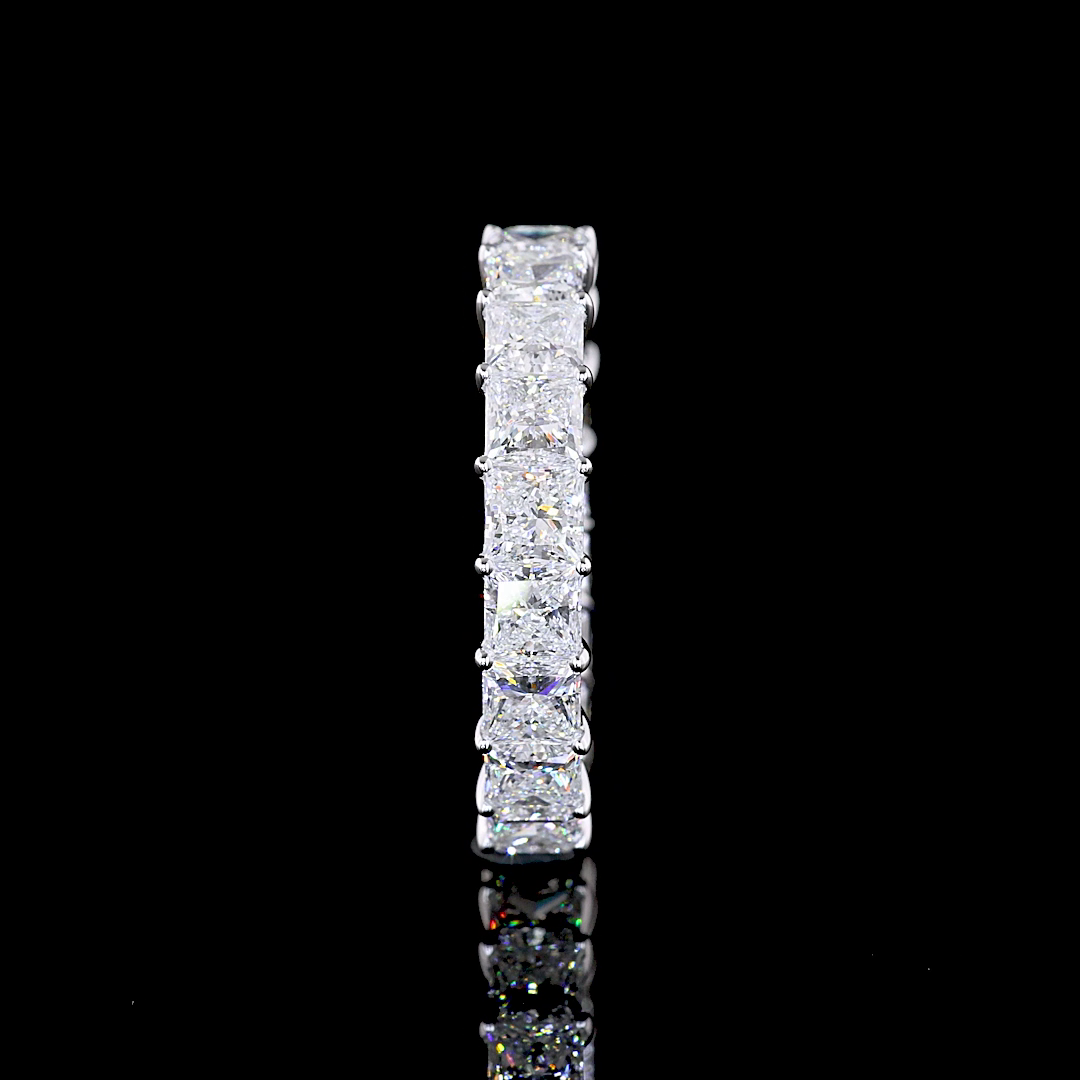 4ctw Princess Prong Diamond Eternity Band