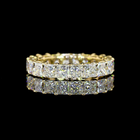 4ctw Princess Prong Diamond Eternity Band