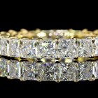 4ctw Princess Prong Diamond Eternity Band
