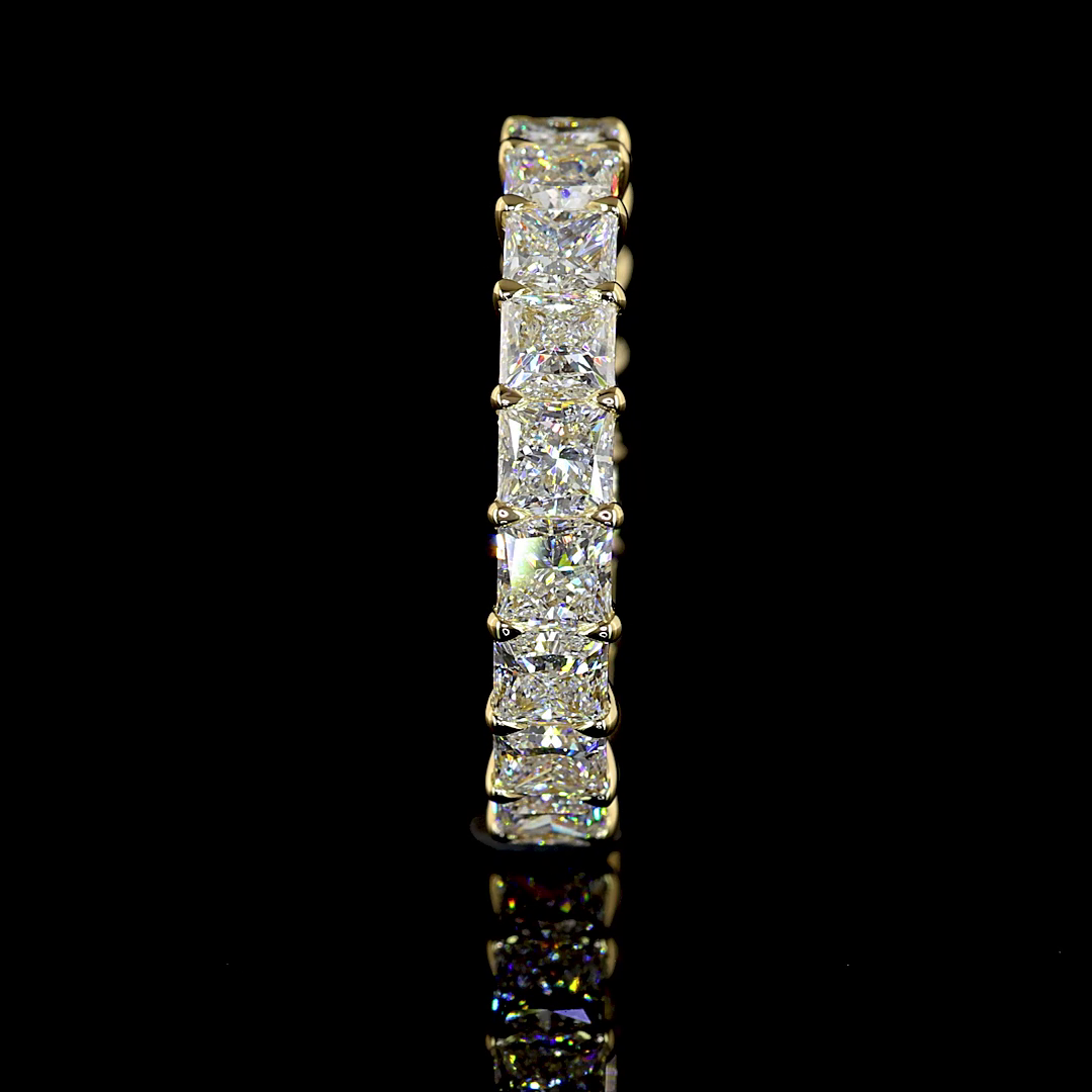 4ctw Princess Prong Diamond Eternity Band